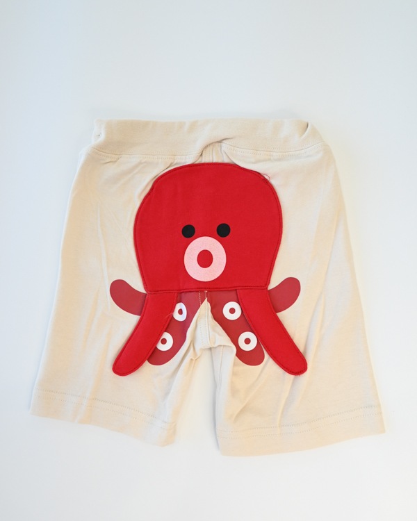 【チークルーム】たこ ハーフパンツ / アイボリー