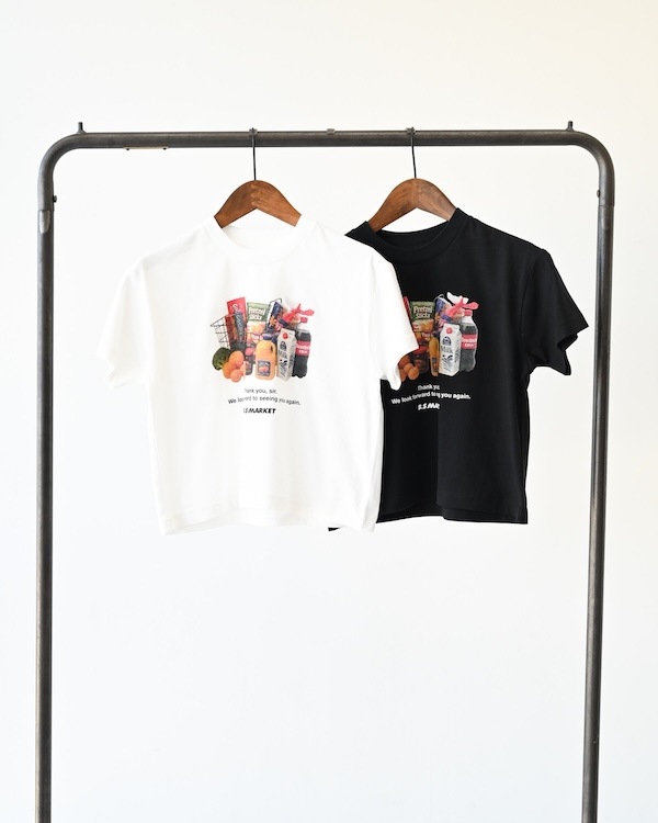 【ブーストック】B/S MARKET Tシャツ / ホワイト