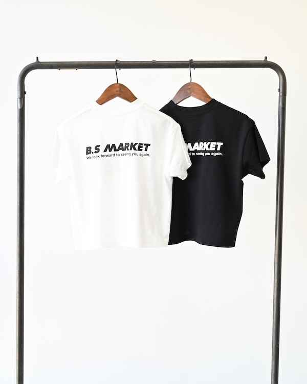 【ブーストック】B/S MARKET Tシャツ / ホワイト