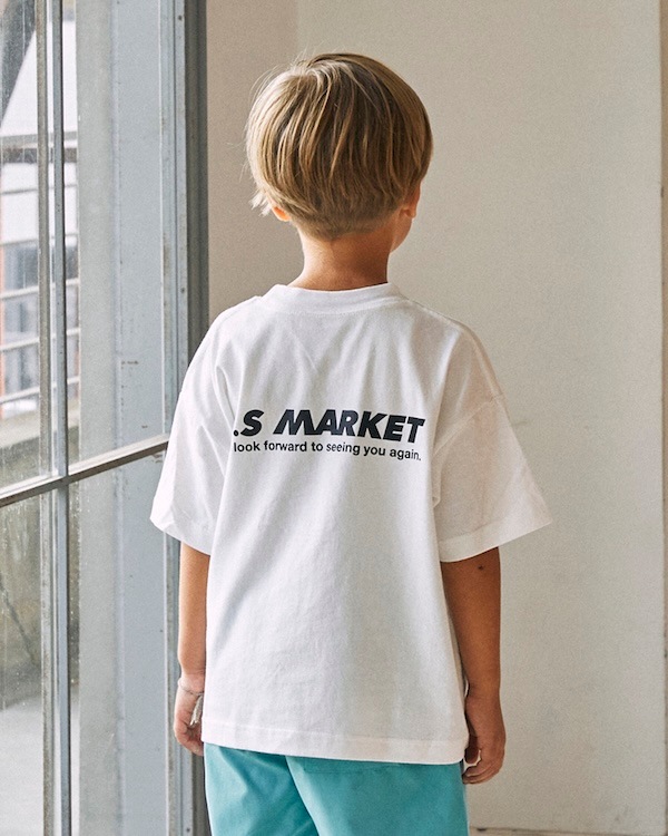 【ブーストック】B/S MARKET Tシャツ / ホワイト