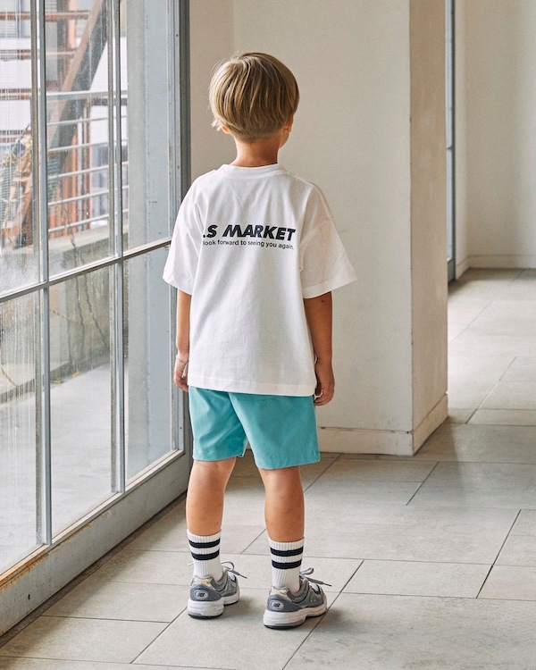 【ブーストック】B/S MARKET Tシャツ / ホワイト