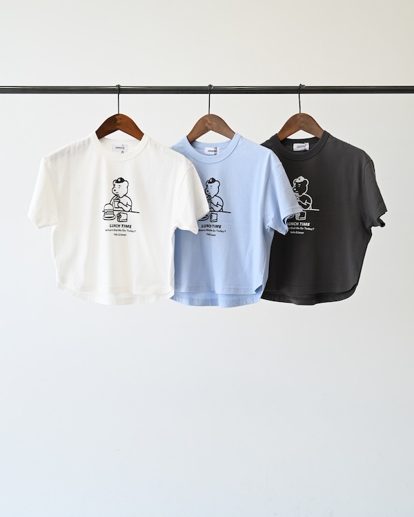 【ジェネレーター】LUNCH TIME Tシャツ / ホワイト