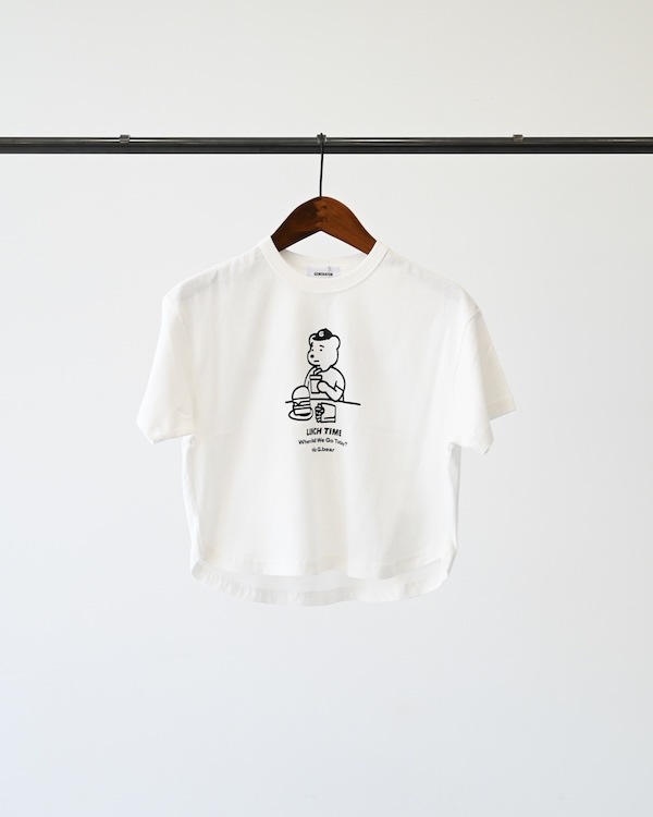 【ジェネレーター】LUNCH TIME Tシャツ / ホワイト