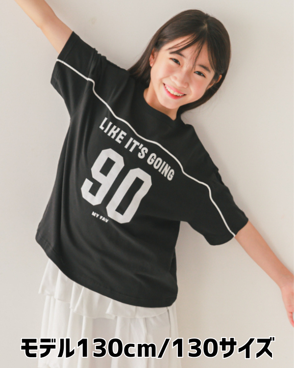 【ジーンズベー】NUMBERING Tシャツ / ブラック