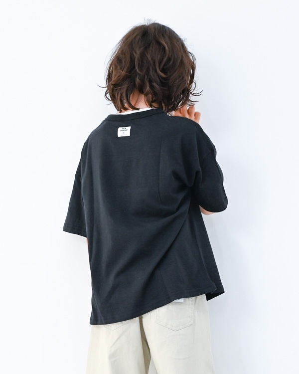 【ジーンズベー】NUMBERING Tシャツ / ブラック