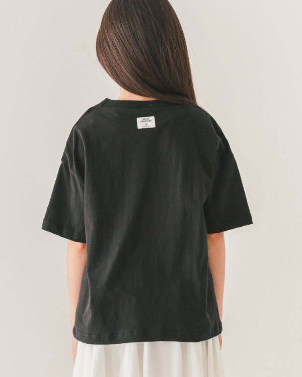 【ジーンズベー】NUMBERING Tシャツ / ブラック