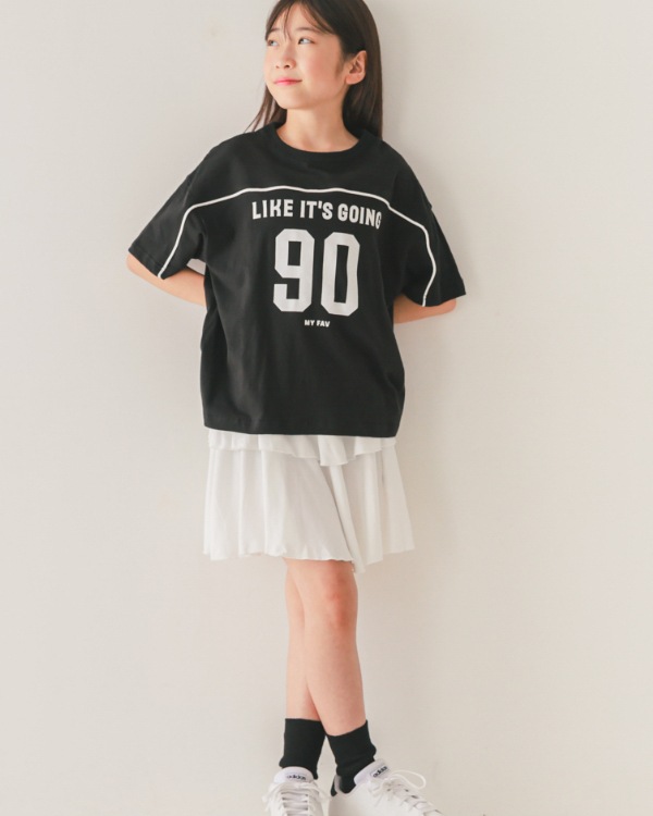 【ジーンズベー】NUMBERING Tシャツ / ブラック