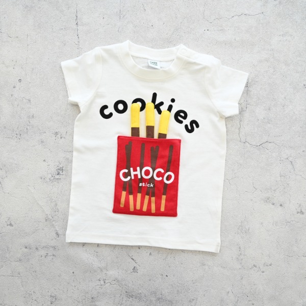 【25MS】チョコスティックTシャツ / レッド