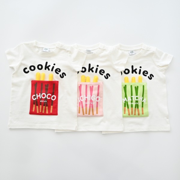 【25MS】チョコスティックTシャツ / レッド