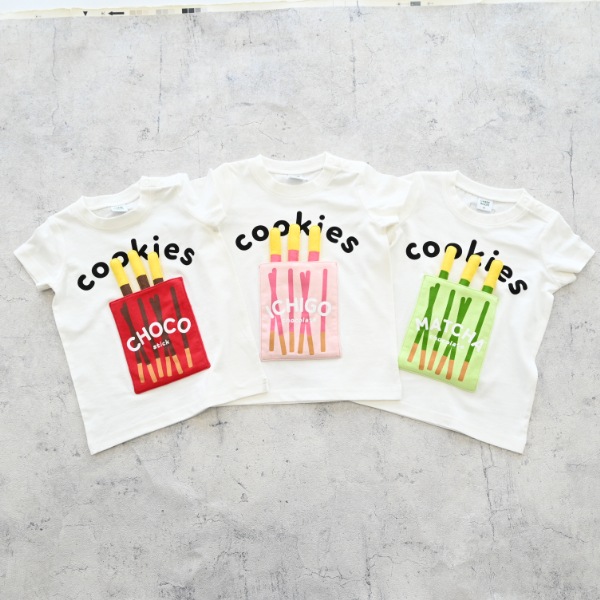 【25MS】チョコスティックTシャツ / レッド