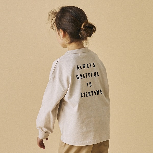 【25FW】FOLKS L/S Tシャツ / サンド