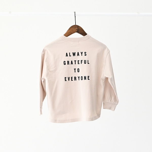 【25FW】FOLKS L/S Tシャツ / サンド