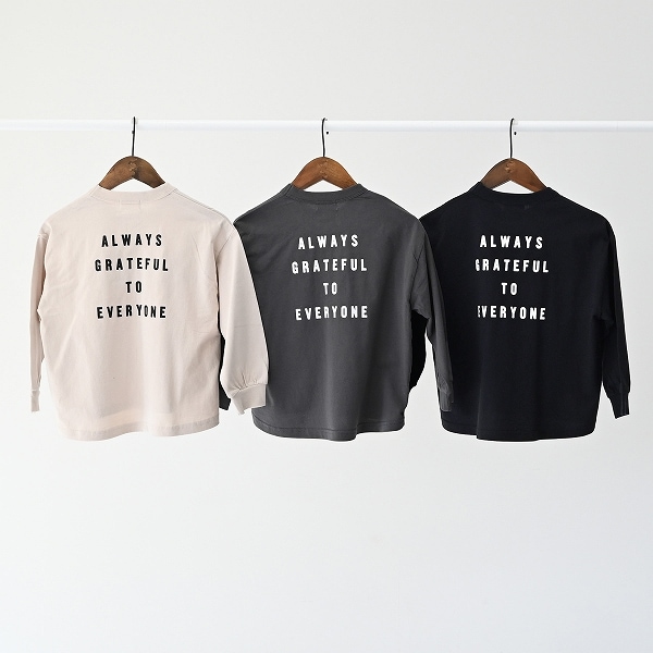 【25FW】FOLKS L/S Tシャツ / サンド