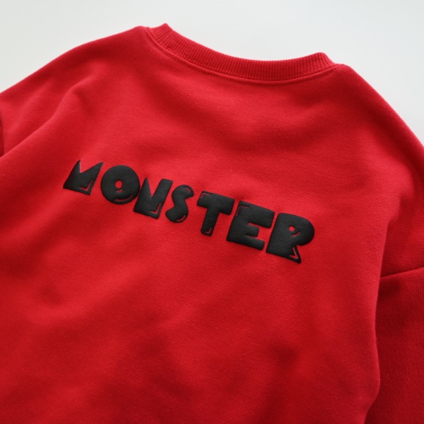 【25FW】モンスターなりきり トレーナー / レッド