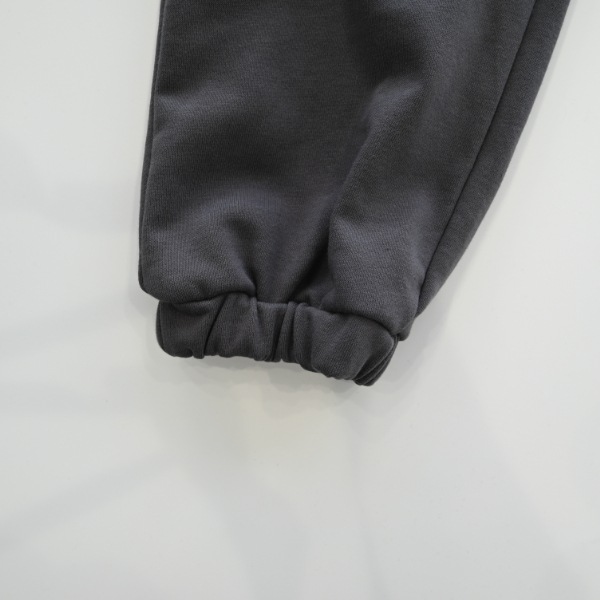 【25FW】スウェット ロングパンツ / チャコールグレー