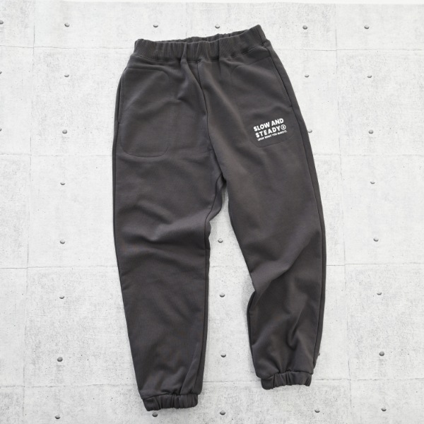 【25FW】スウェット ロングパンツ / チャコールグレー