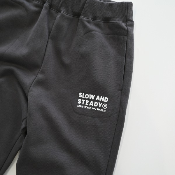 【25FW】スウェット ロングパンツ / チャコールグレー