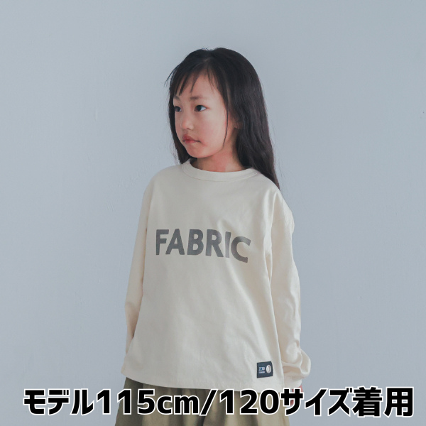 【25FW】FABRIC ロングＴシャツ / サンド