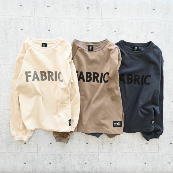 【25FW】FABRIC ロングＴシャツ / サンド