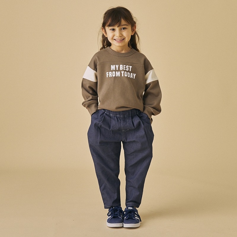 【定番】2タックテーパードパンツ