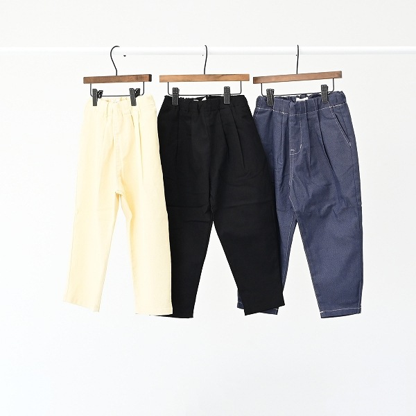 【定番】2タックテーパードパンツ