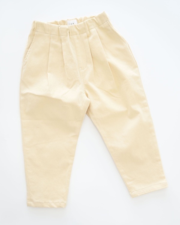 【定番】2タックテーパードパンツ