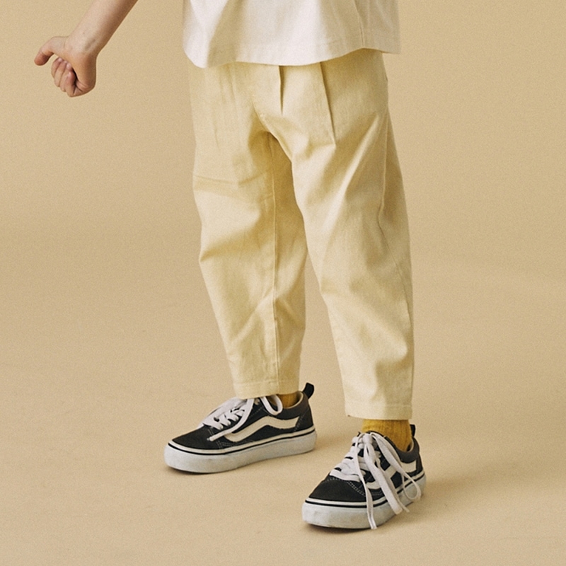 【定番】2タックテーパードパンツ