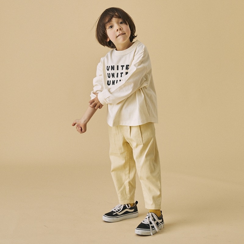 【定番】2タックテーパードパンツ