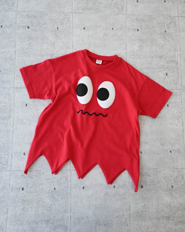 【ニコフラート】モンスター型Ｔシャツ / レッド