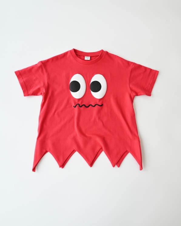 【ニコフラート】モンスター型Ｔシャツ / レッド