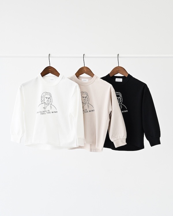 【フォブ】MY CLASS L/S Tシャツ / ブラック