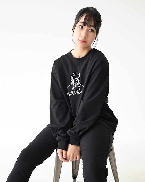 【フォブ】MY CLASS L/S Tシャツ / ブラック