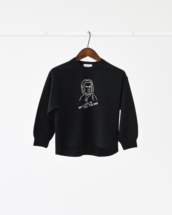 【フォブ】MY CLASS L/S Tシャツ / ブラック