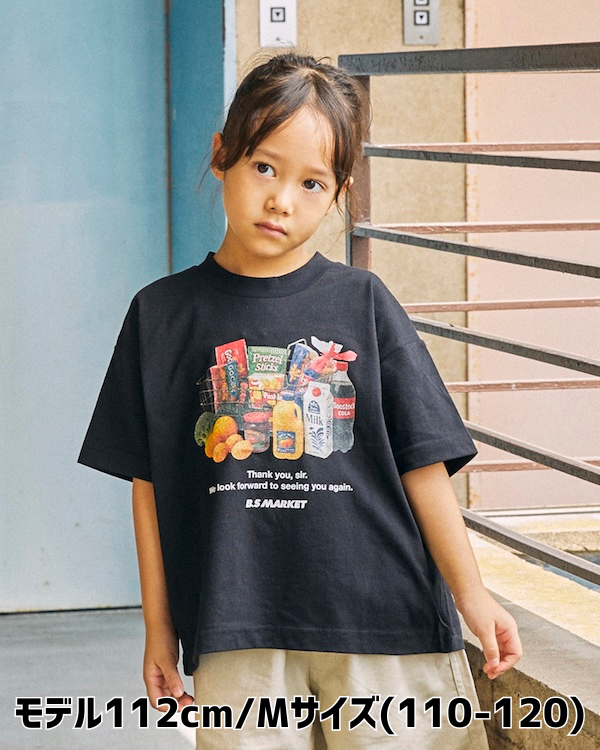 【ブーストック】B/S MARKET Tシャツ / ブラック