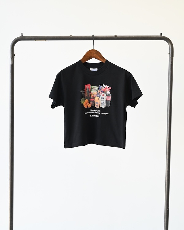 【ブーストック】B/S MARKET Tシャツ / ブラック