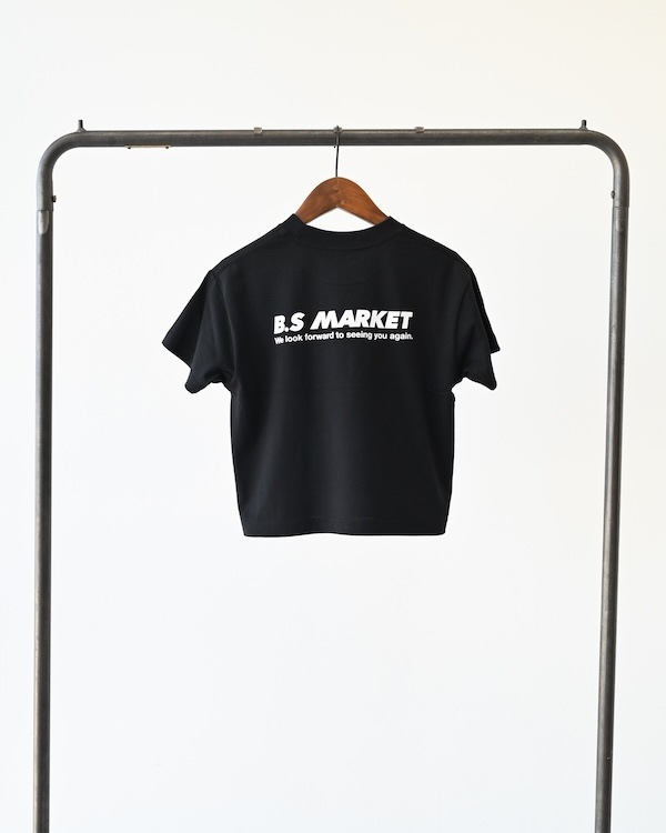 【ブーストック】B/S MARKET Tシャツ / ブラック
