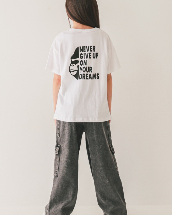 【ジーンズベー】GROW EVERY DAY Tシャツ / オフホワイト