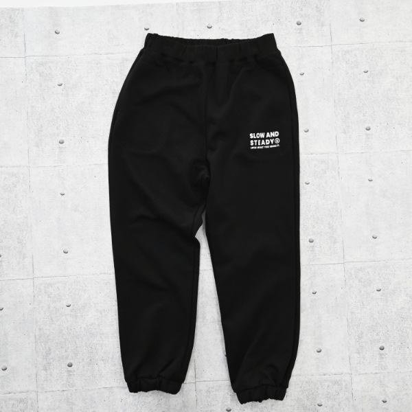 【25FW】スウェット ロングパンツ / ブラック