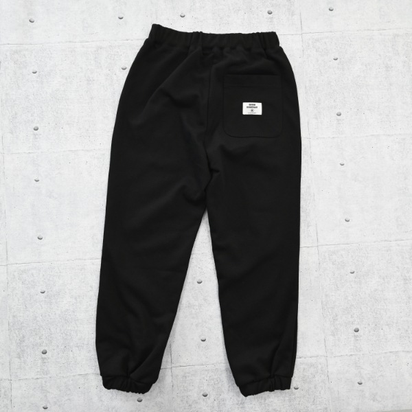 【25FW】スウェット ロングパンツ / ブラック
