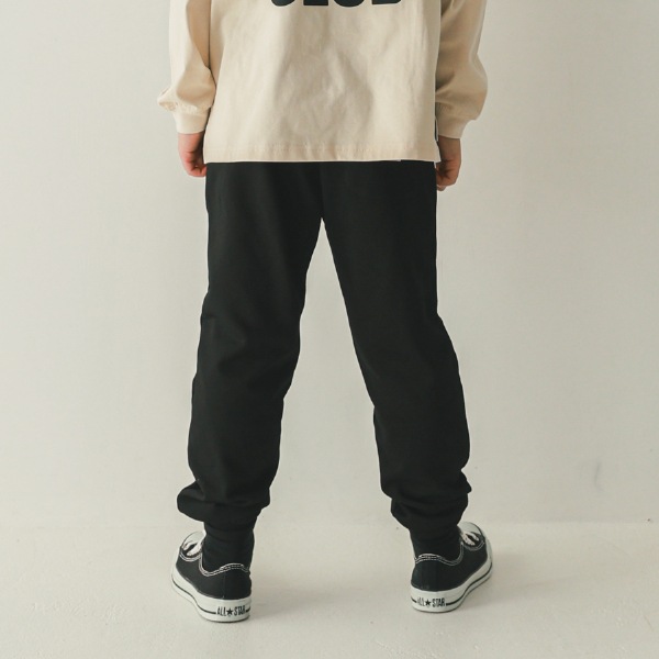 【25FW】スウェット ロングパンツ / ブラック