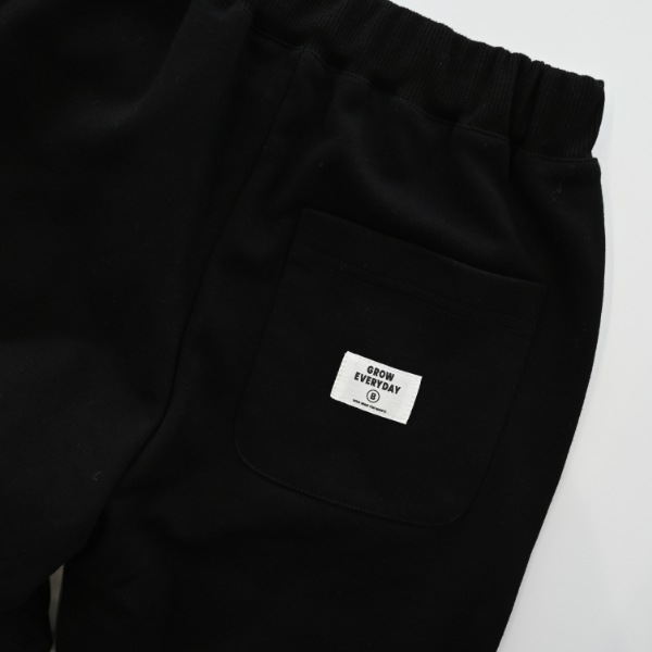 【25FW】スウェット ロングパンツ / ブラック