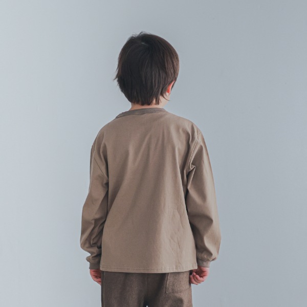 【25FW】FABRIC ロングＴシャツ / ベージュ