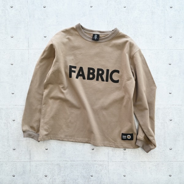 【25FW】FABRIC ロングＴシャツ / ベージュ