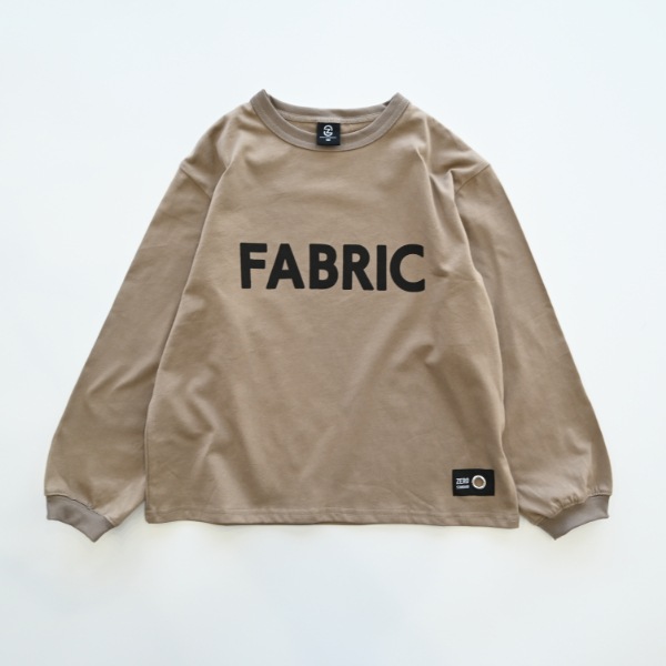 【25FW】FABRIC ロングＴシャツ / ベージュ
