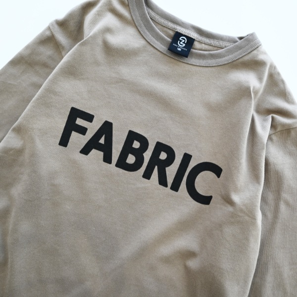 【25FW】FABRIC ロングＴシャツ / ベージュ