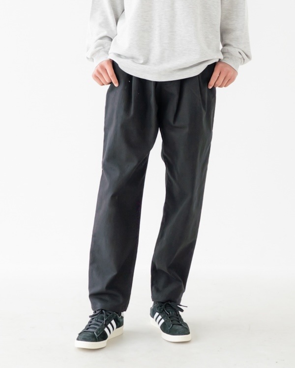 【定番】2タックテーパードパンツ｜160-170cm