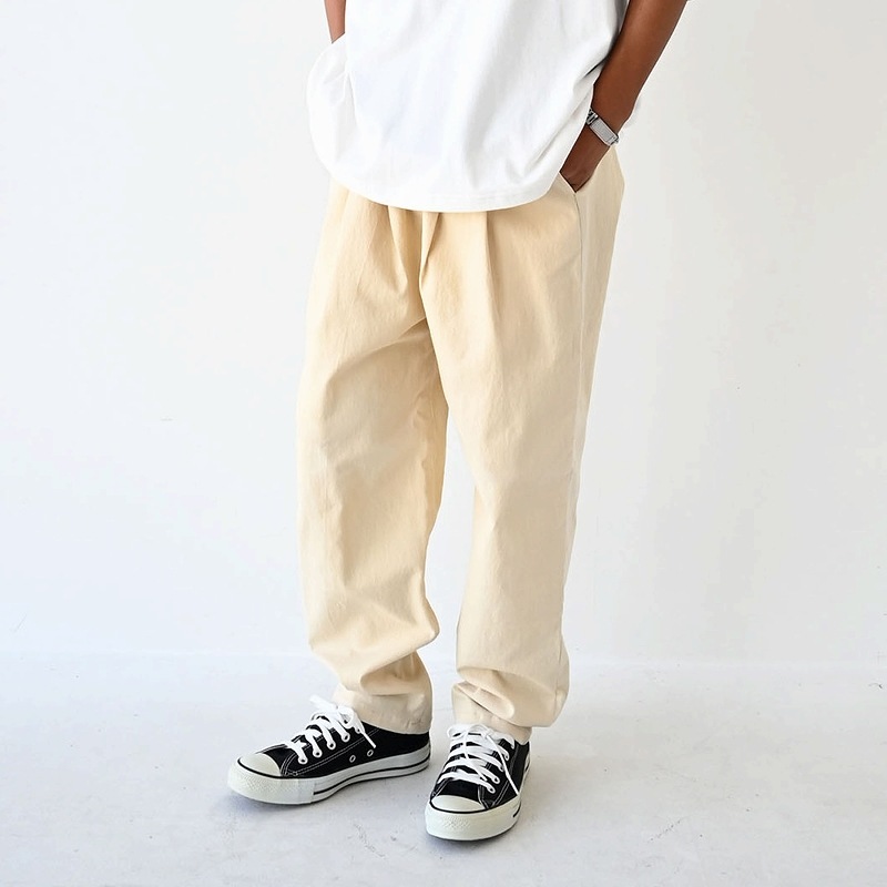 【定番】2タックテーパードパンツ(Fサイズ)