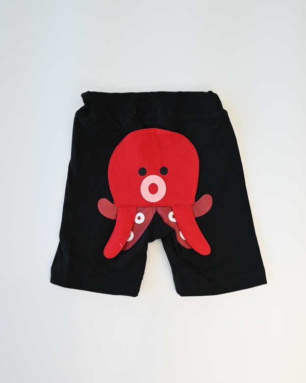 【26SS】たこ ハーフパンツ / ブラック