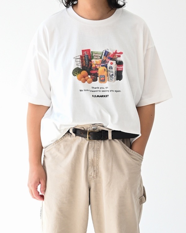 【26SS】B/S MARKET Tシャツ / ホワイト