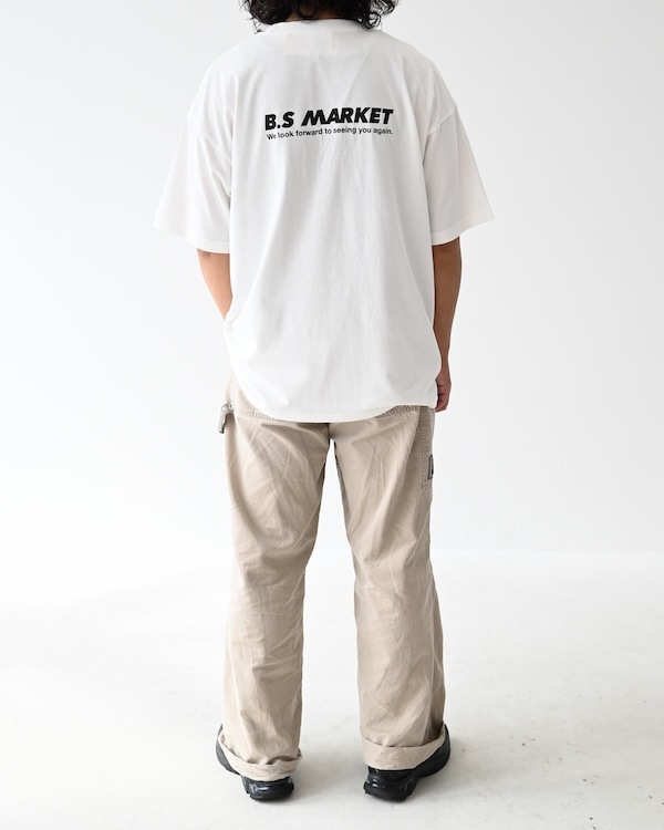 【26SS】B/S MARKET Tシャツ / ホワイト